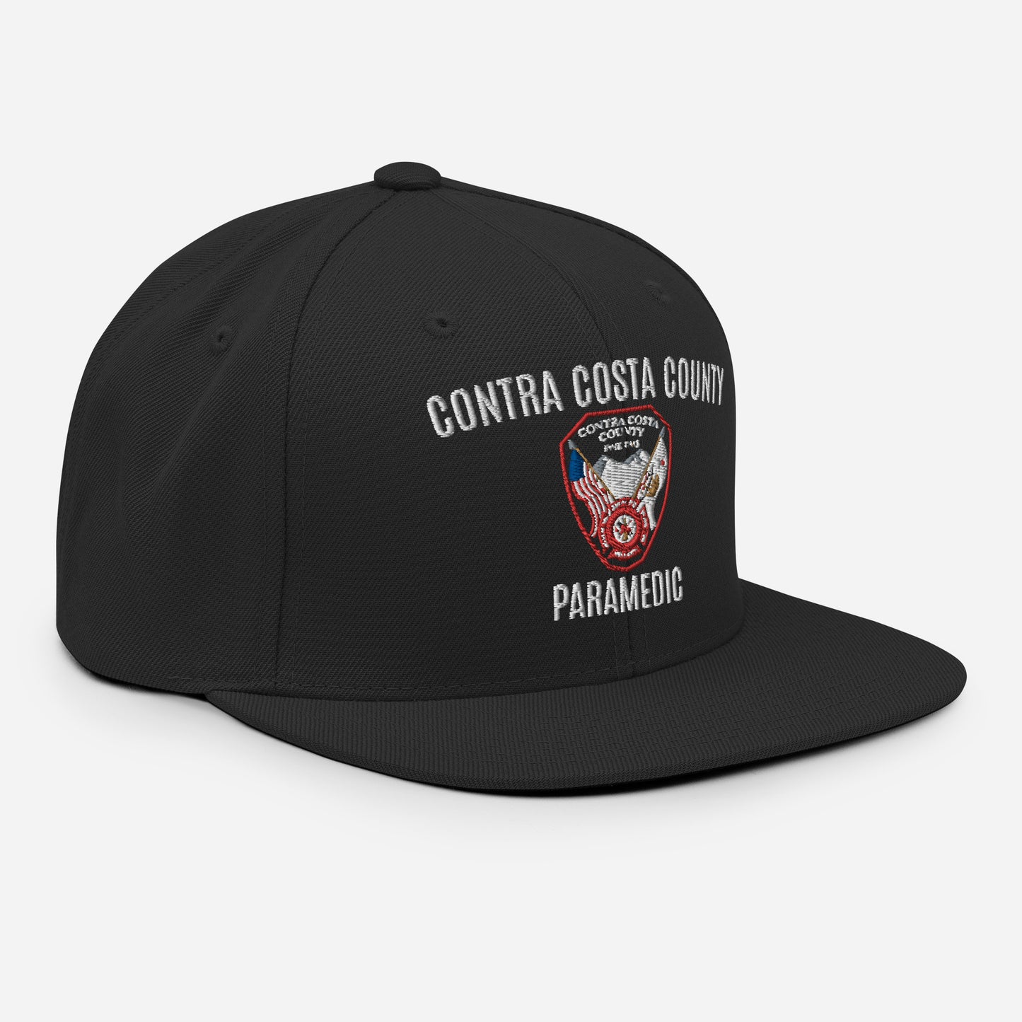 Contra Costa Paramedic Snapback Hat